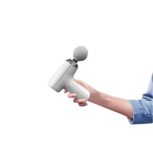 Handheld Mini Massage Gun for Deep Tissue Pain Relief, Portable Body Massager for Neck, Back, Shoulders, Arms and Feet, 6 Adjustable Speeds, Type C Charging