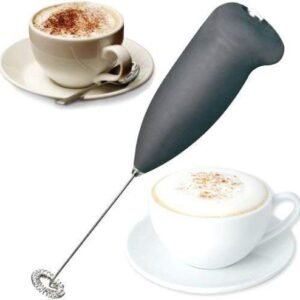 Tree Fit Milk Frother Electric Foam Maker Hand Blender Mixer Frother Classic Sleek Design Whisker Latte Maker for Milk, Coffee, Cappuccino, Lassi, Salad, Egg Beater, Juice, Cafe Latte, Espresso