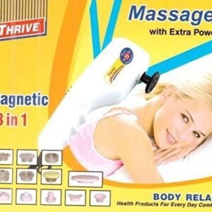 Thrive BRM13 Body Relax Magnetic 13 in 1 Massager (Beige) | By Tree Fit