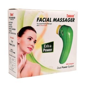 Tree Fit Facial Massager With 6 attachments and Adopter | Pack of 1