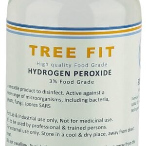 TREE FIT Hydrogen Peroxide 3% Food Grade Multipurpose Cleaning Liquid for Plants, Kitchen & Surface Sanitization (250 X 1 = 250 ML)
