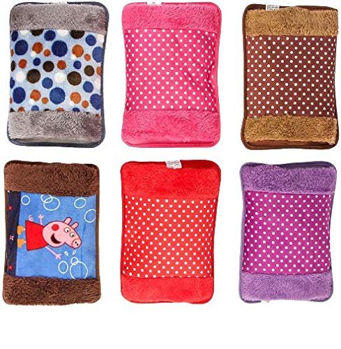 Tree Fit Heating Pad with Gel for Pain Relief, Hot Water Bag Electric with Gel, Heating Bag Pouch Hot Water Bottle Bag, Hot Water Bags for Pain Relief (VELVET) (Color and Design As Per Availability)