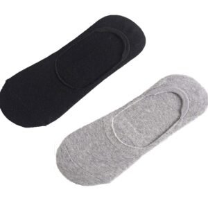 TREE FIT loafer socks pack of 2 loafer socks Men's Cotton Socks (Pack of 2) (Men's socks pack of 2 loafer socks_Black)