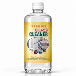 Tree Fit High Quality Glass Cleaner Liquid for Streak-Free Shine, Multi-Surface Cleaning Solution for Windows, Mirrors, Screens & Glass Surfaces, Clear Finish | 500MLPack of 1