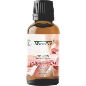 TREE FIT Bubble Gum Aroma Oil 100% Pure and Natural for Home Fragrance, Diffuser, Candle Making, Air Freshener, Soap Making and Aromatherapy, Long Lasting Fragrance Oil, 20 ml