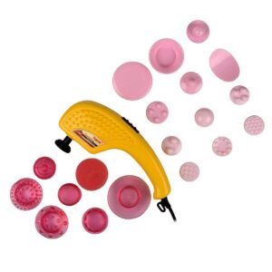 THRIVE Professional Magnetic 20 In 1 Body Massager, Electric Handheld Full Body Massager, Pain Relief & Relaxation (Ti-211) | By Tree Fit
