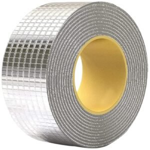 Tree Fit 5M Waterproof Aluminium Butyl Rubber Tape for Leakage Repair, Hot & Cold Temperature Aluminium Foil Tape (Pack Of 1)