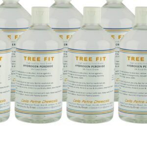 TREE FIT Hydrogen Peroxide 3% Food Grade Household Cleaning & Disinfecting Solution for Plants and Hydroponics (250 X 10 = 2500 ML)