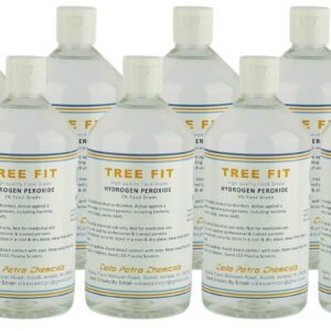 TREE FIT Hydrogen Peroxide 3% Food Grade Cleaning & Disinfecting Liquid for Household, Plants & Hydroponics (250 X 8 = 2000 ML)