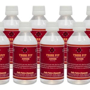 Tree Fit Acetone | Nail Polish Remover | Cleaning Glass Remover | Remove Paint And Stuff Marks | Clear | Nail Colour Remover |Fast Drying, Versatile Use | (250 X 10 = 2500 ML)